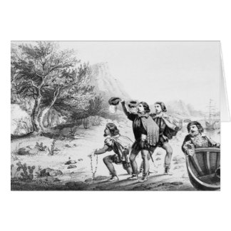 Amerigo Vespucci in America cards