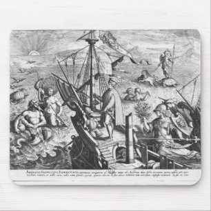 Amerigo Vespucci Mouse Pad