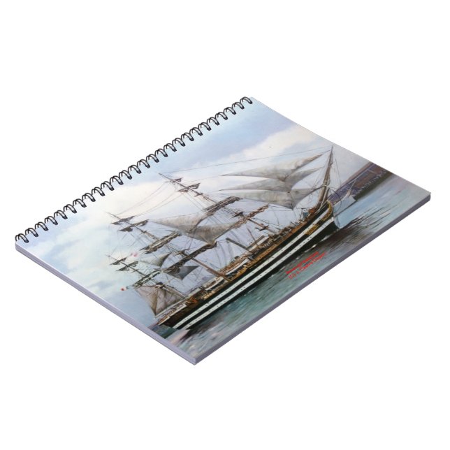 Amerigo Vespucci Notebook (Left Side)