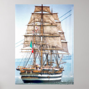 Amerigo Vespucci Poster