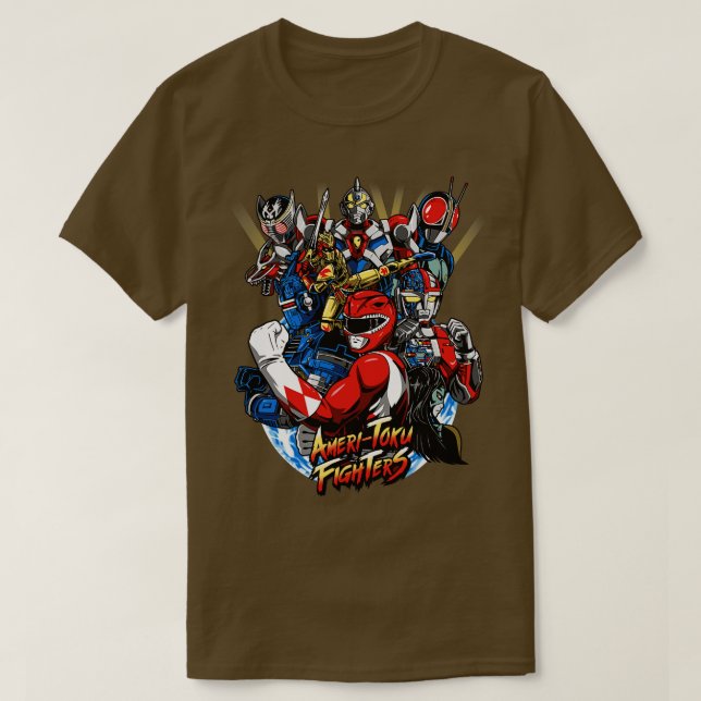 AmeriToku Fighters T-Shirt (Design Front)