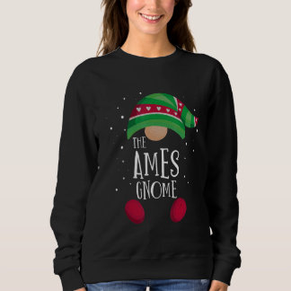 Ames Gnome Family Matching Christmas Pajamas Sweatshirt