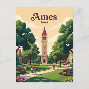 Ames, Iowa Postcard