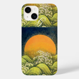 AMETERASU , SUN GODDESS Yellow Green Black Case-Mate iPhone 14 Case