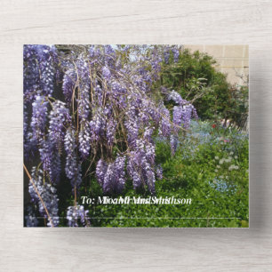 amethyst 6th wedding anniversary invitation