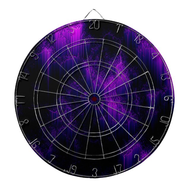 Amethyst Abstract Dartboard (Front)