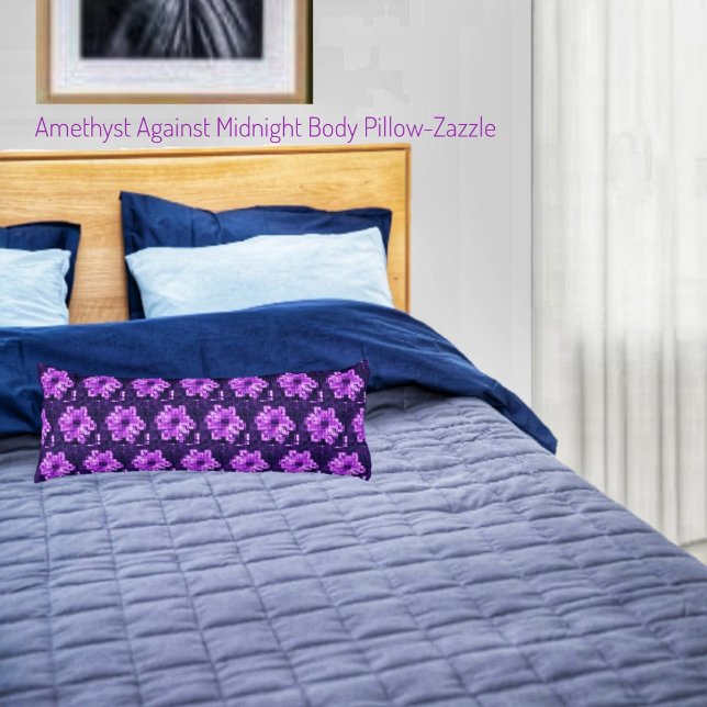 Amethyst Against Midnight Body Cushion (Creator Uploaded)