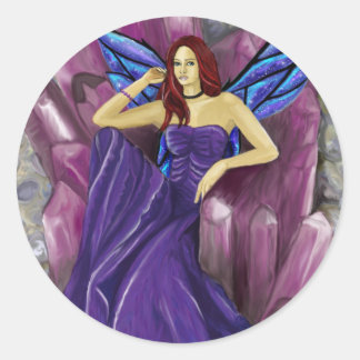 Amethyst chair Sticker