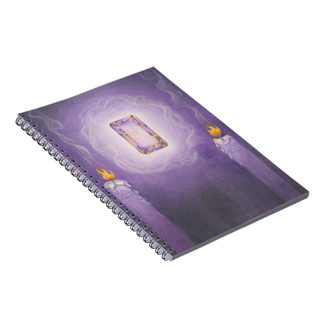 Amethyst Core Notebook (Right Side)