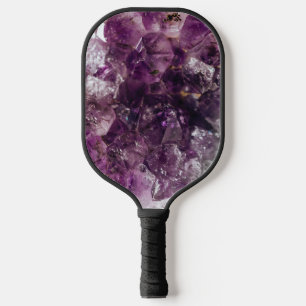 Amethyst Crystal Cleansing Energy Pickleball Paddle