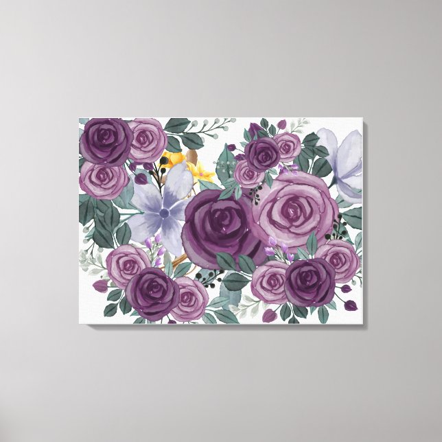 Amethyst Dreams Canvas Print (Front)