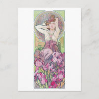 Amethyst (Four Jewels), Alphonse Mucha