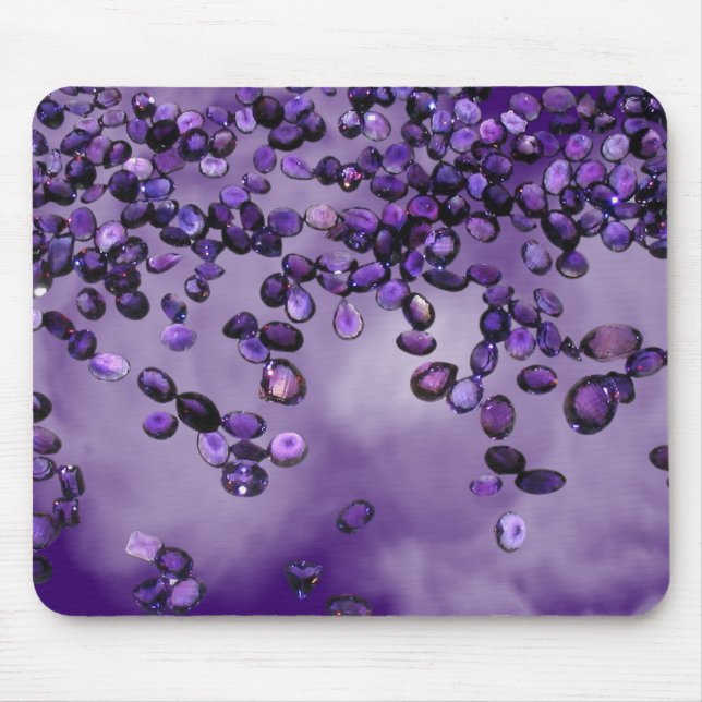 Amethyst Gems Mouse Pad (Front)