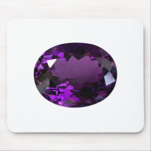 Amethyst Gemstone Mouse Pad