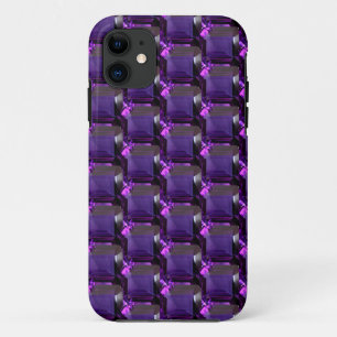 Amethyst Gemstone Purple Case-Mate iPhone Case