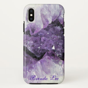Amethyst Geode 3D  *Personalise* Case-Mate iPhone Case