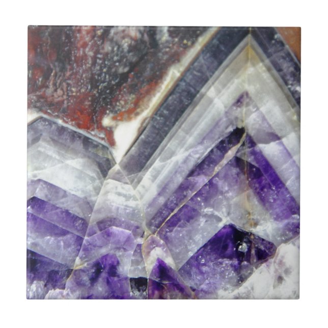 Amethyst Mountain Quartz Tile (Front)