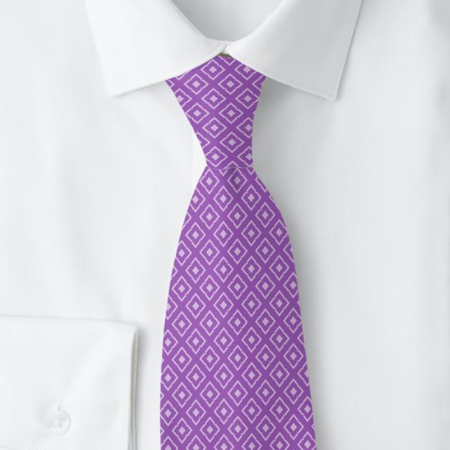 Amethyst Notched Diamond Tie (Creator Uploaded)