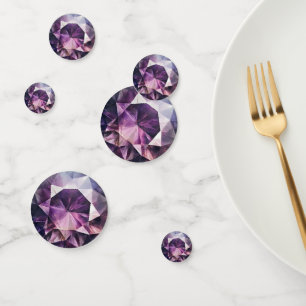 Amethyst Pattern Confetti