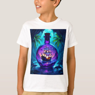 Amethyst Pirate's Dreamscape & Surfing Da Mouse t T-Shirt