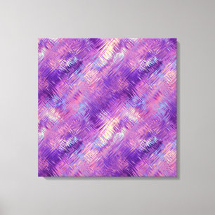 Amethyst Purple Crystal Gel Texture Canvas Print