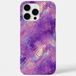Amethyst Purple Crystal Gel Texture iPhone 16 Pro Max Case