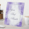 Amethyst Purple  Seating Sign Custom