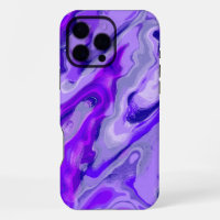 Amethyst Purple Violet Colourful Abstract Marble