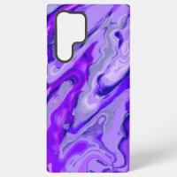 Amethyst Purple Violet Colourful Abstract Marble