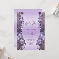 Amethyst Quartz Birthday Brunch