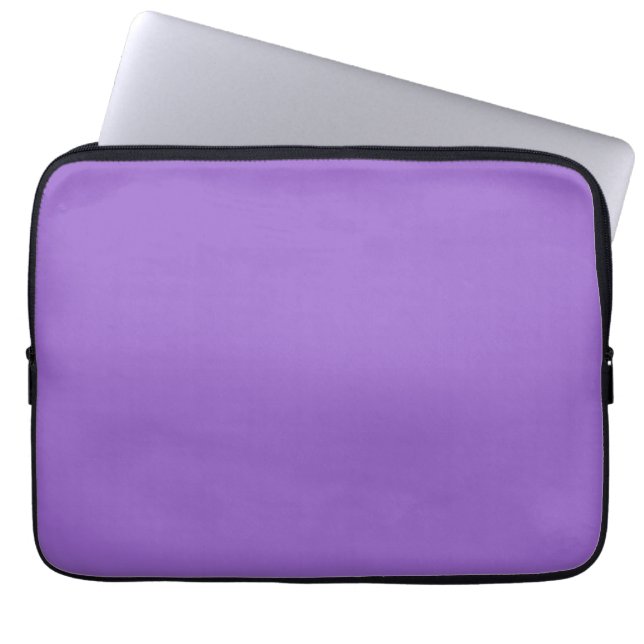 Amethyst (solid color)  laptop sleeve (Front)