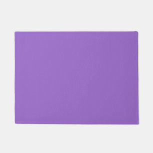 Amethyst (solid colour)  doormat