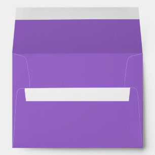 Amethyst (solid colour) envelope