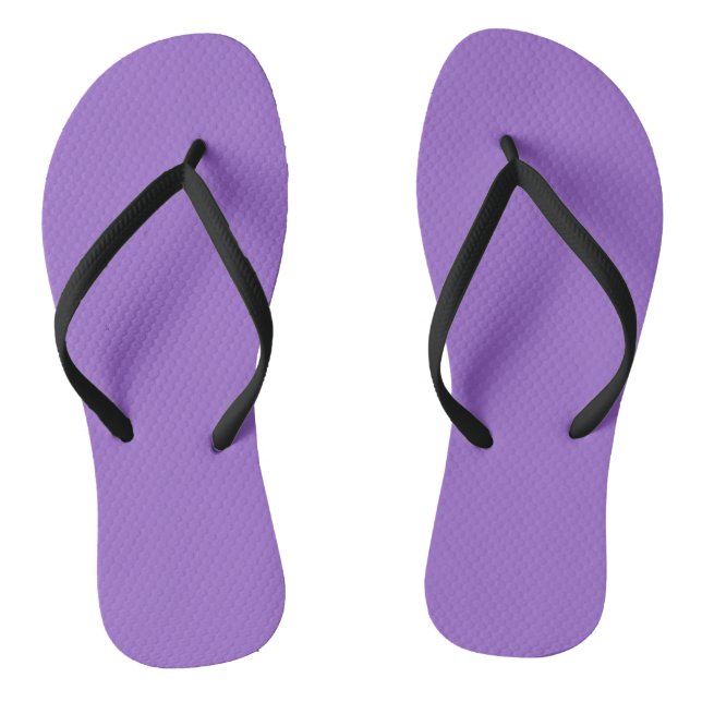 Amethyst (solid colour)  jandals (Footbed)