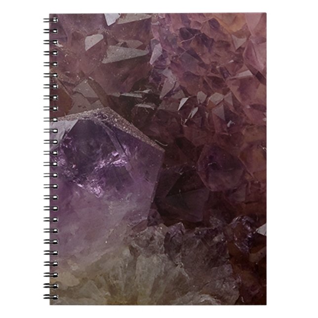 Amethyst Spiral Notebook (Front)