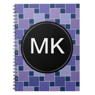 Amethyst Squares Notebook