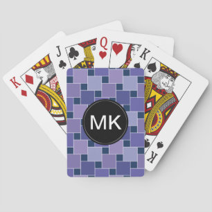Amethyst Squares Playing Cards