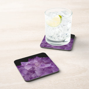 Amethyst Uncut Stones  Coaster