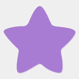 Amethyst Violet Star Sticker