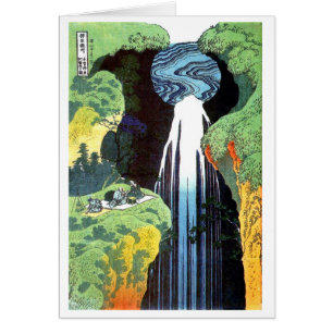 Amida Waterfall on the Kisokaido Road, Hokusai