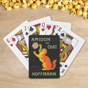 Amidon Au Chat Leonetto Cappiello Playing Cards
