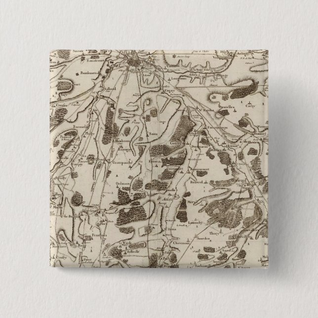 Amiens 15 Cm Square Badge (Front)