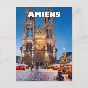 Amiens Christmas Wonder Postcard