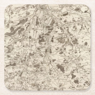 Amiens Square Paper Coaster