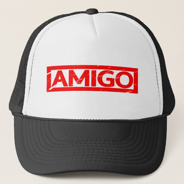 Amigo Stamp Trucker Hat (Front)