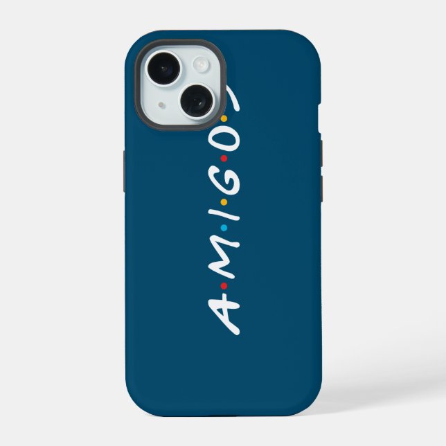 Amigos iPhone 15 Case (Back)