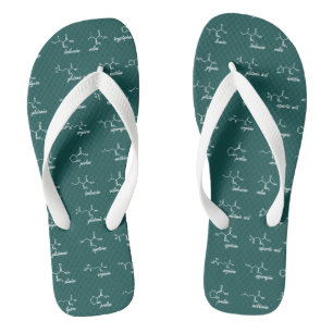 AMINO ACID CHEM STRUCTURE PRINT JANDALS