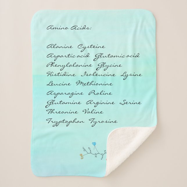 Amino Acid Sherpa Blanket (Front)