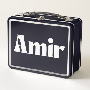 Amir metal lunch box