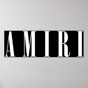 Amiri White Font Poster